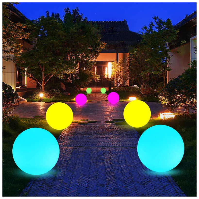 Светящийся LED шар Moonlight 40 см RGB Accum на аккумуляторе - фотография № 2