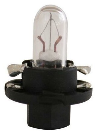 NARVA 17028 Лампа BAX 12V 1.2W BX8 4d black NVA CP