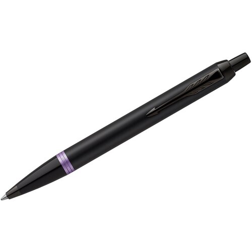 ручка перьевая parker im professionals amethyst purple bt синяя 0 8мм подарочная упаковка Ручка шариковая Parker IM Professionals Amethyst Purple BT синяя, 1,0мм, подарочная упаковка