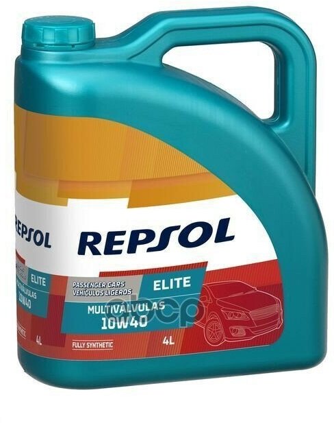 Repsol Масло Мотор 10W40 Repsol 4Л Синтетик Elite Multivalvulas Sn/Cf A3/B4 502.0/505.0