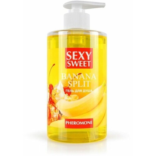 Гель для душа Sexy Sweet BANANA SPLIT с феромонами 430 мл биоритм гель для душа sexy sweet banana split с ароматом банана и феромонами 430 мл lb 16128