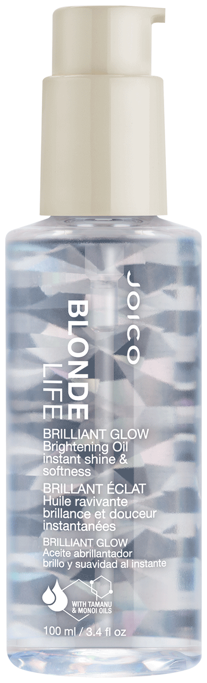 Joico Blonde Life Масло для сохранения чистоты и сияния блонда Бриллиантовый блеск, 140 г, 100 мл, бутылка