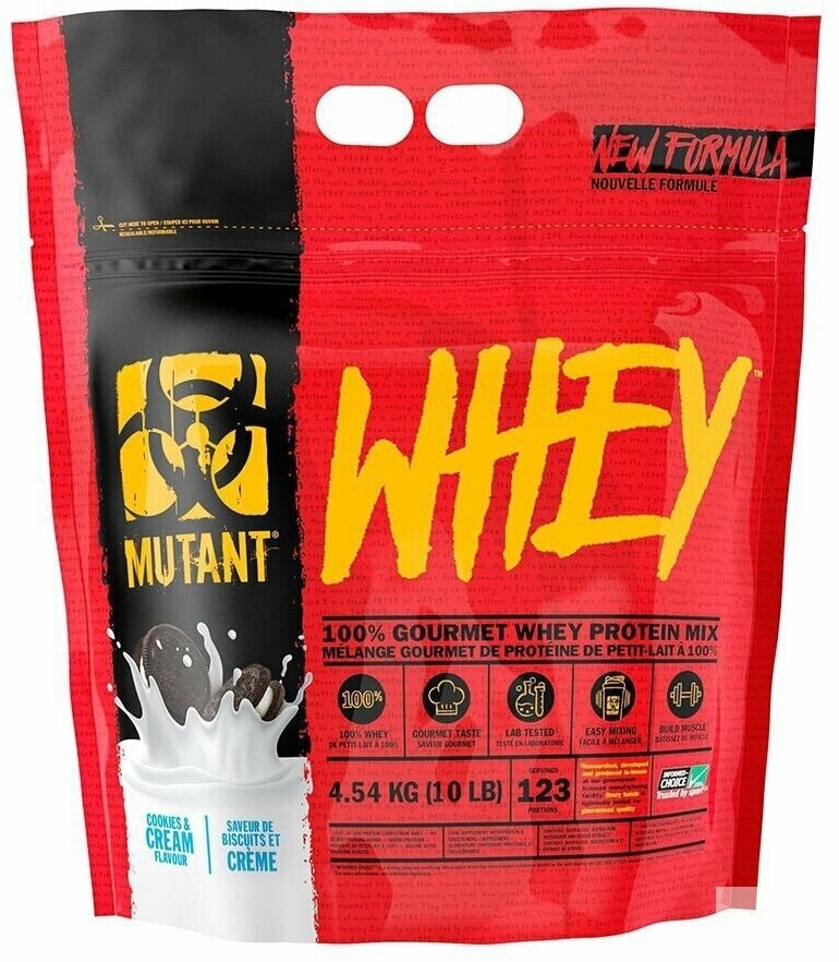 Протеин Mutant Whey (4.54 кг) со вкусом печенья