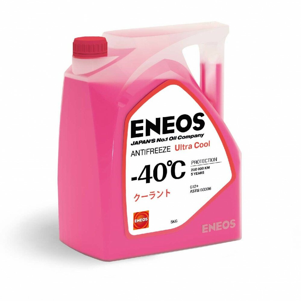 Антифриз ENEOS Antifreeze Ultra Cool -40°C 5кг (pink)