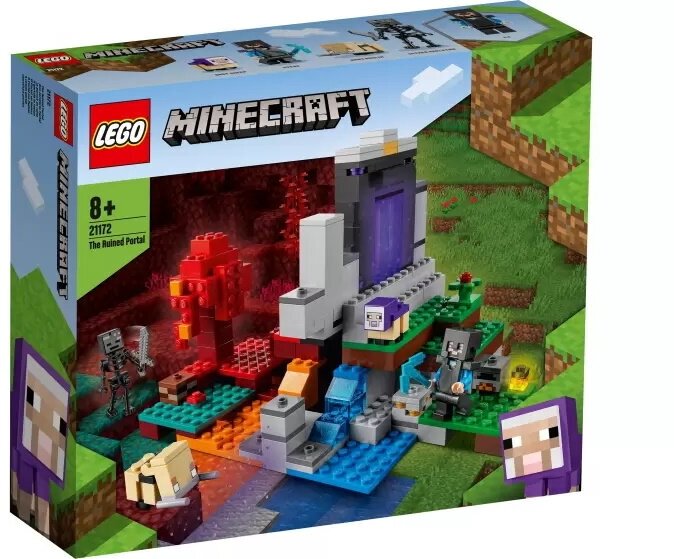 Конструктор LEGO Minecraft 21172 Разрушенный портал