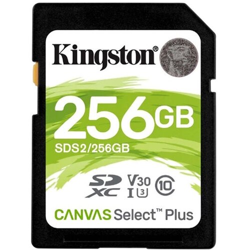 Карта памяти 256Gb - Kingston SDXC C10 SDS2/256GB