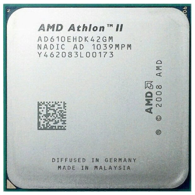 Процессор AMD Athlon II X4 610e Propus AM3,  4 x 2400 МГц, OEM