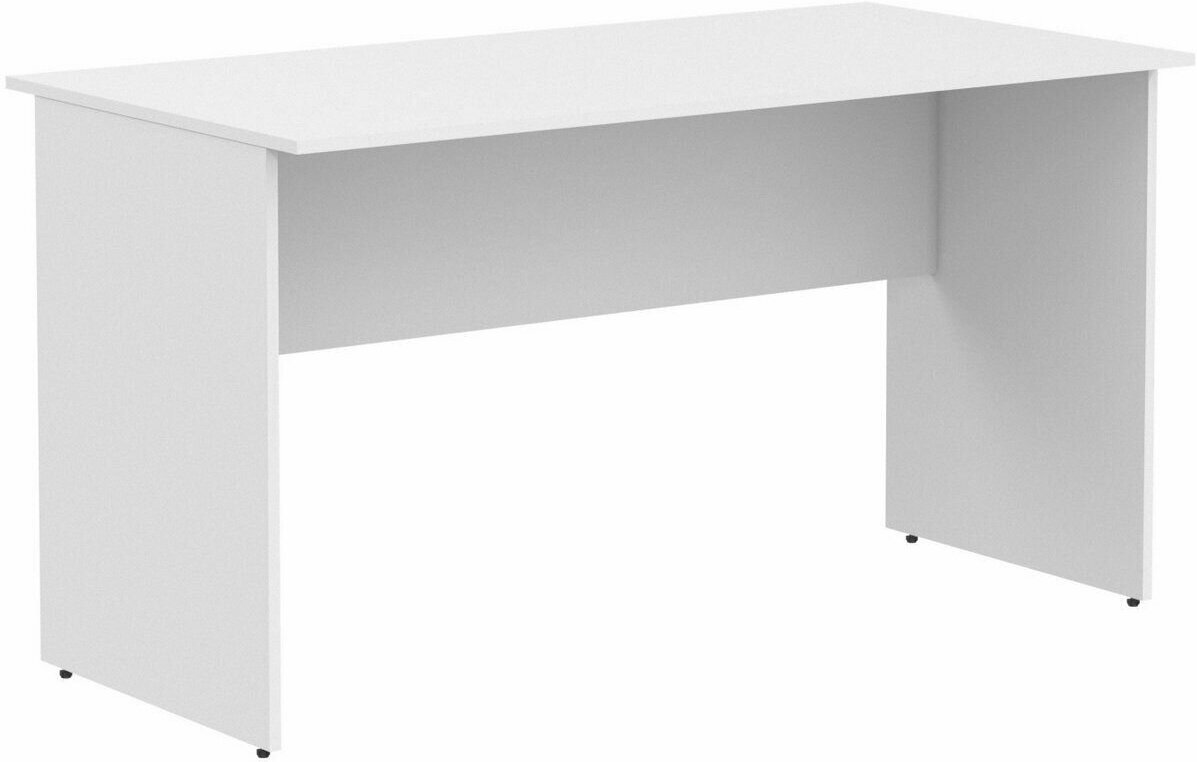 Skyland компьютерный стол Стол прямой письменный IMAGO SKYLAND СП-2 Орех Французский 1200х720х755, ШхГхВ: 140х72х75.5 см, цвет: белый