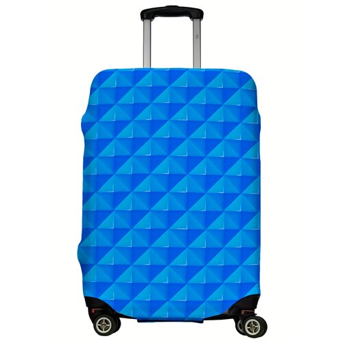 фото Чехол для чемодана "голубые ромбы". размер s. lejoy