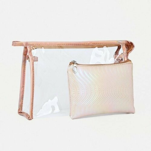 фото Комплект косметичек бесцветный нет бренда