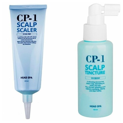 фото Набор для кожи головы esthetic house cp-1 head spa scalp scaler 250мл+ scalp tincture 100 мл