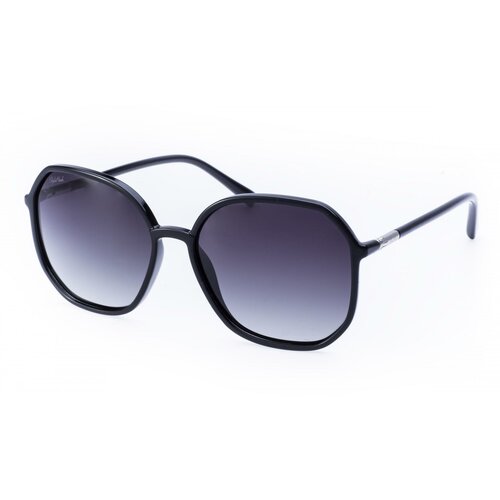 Солнцезащитные очки StyleMark, бабочка, оправа: металл, поляризационные, с защитой от УФ, градиентные, устойчивые к появлению царапин, для женщин, черный