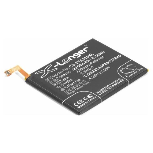 фото Аккумулятор для телефонов zte blade a510 cameron sino