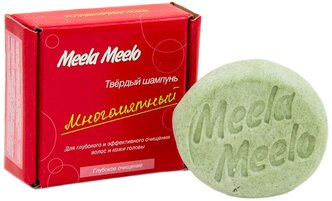 Meela Meelo твердый шампунь Многомятный, 85 гр