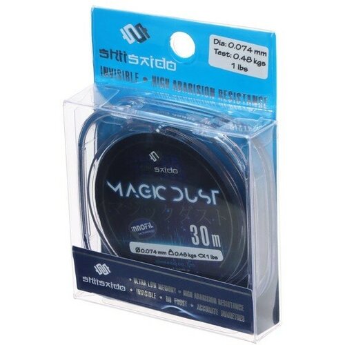 Леска Shii Saido Magic Dust, диаметр 0.074 мм, тест 0.48 кг, 30 м, хамелеон