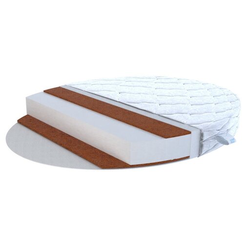 фото Матрас детский nuovita robusto (овальный), белый