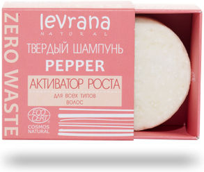 Levrana твердый шампунь Активатор роста, 50 г.