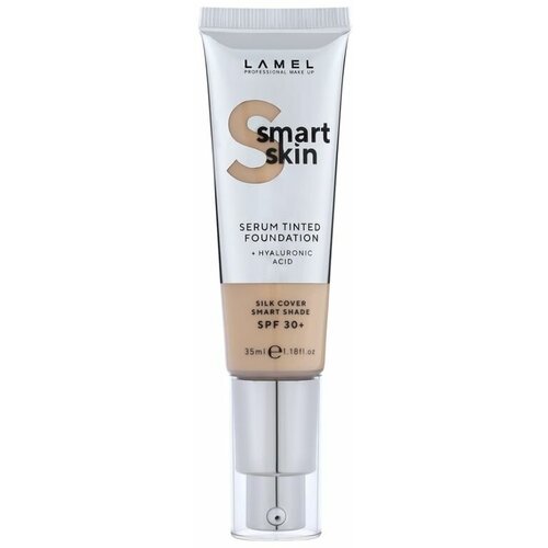 Lamel тональная основа-сыворотка Smart Skin Serum Tinted Foundation 404 Sand