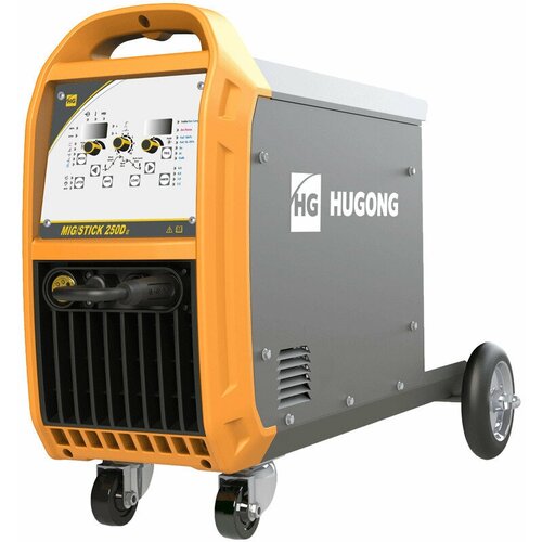 Сварочный полуавтомат HUGONG MIG/STICK 251D III (220V) сварочный полуавтомат hugong extremig 160w iii hugong