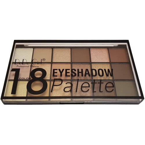 Палетка теней для глаз DoDo Girl 18 Colors Eyeshadow Palette, 18 оттенков, набор 01 палетка теней для глаз dodo girl 18 colors eyeshadow palette 18 оттенков набор 01