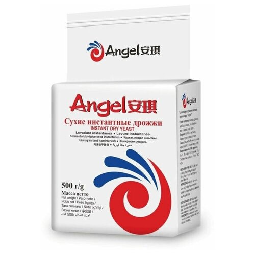 Сухие инстантные дрожжи ANGEL(малосладкие) 5 шт 500 гр