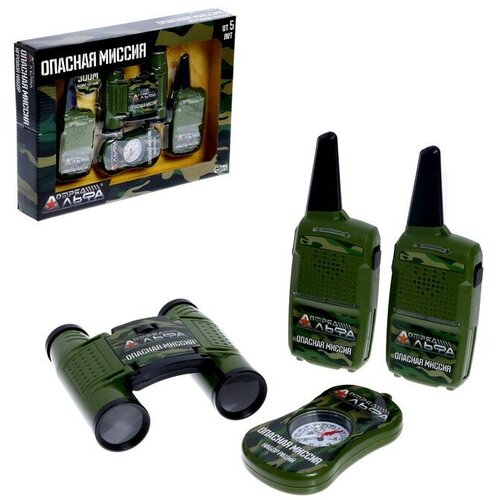 WOOW TOYS Игровой набор с рациями «Опасная миссия» игровой набор woow toys опасная миссия 7083919