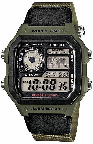 Наручные часы CASIO AE-1200WHB-3B