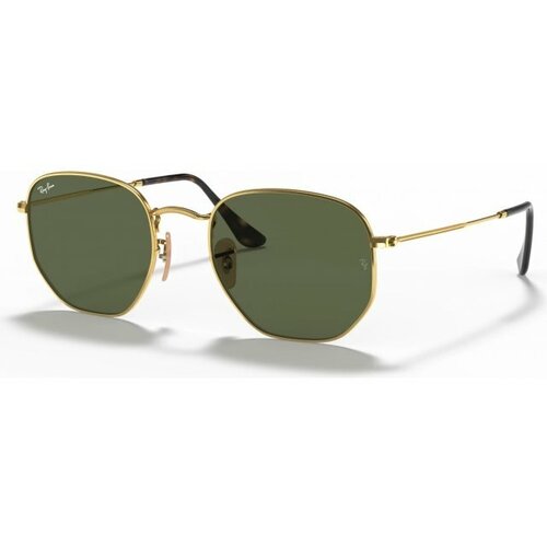 Солнцезащитные очки Ray-Ban, золотой солнцезащитные очки ray ban hexagonal flat lenses зелёный размер 51mm