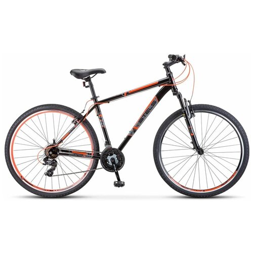 фото Велосипед stels navigator-700 v 27.5" f020 21" чёрный/красный