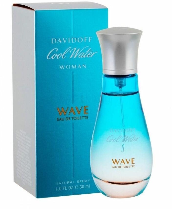 Davidoff туалетная вода Cool Water Wave Woman (2007), 50 мл