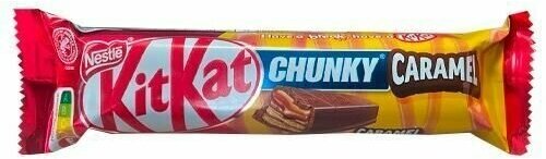 Шоколадный батончик KitKat Chunky 16 шт/ Киткат шоколад / Сладости из европы в упаковке ассорти 4 вкуса по 4 шт - фотография № 3