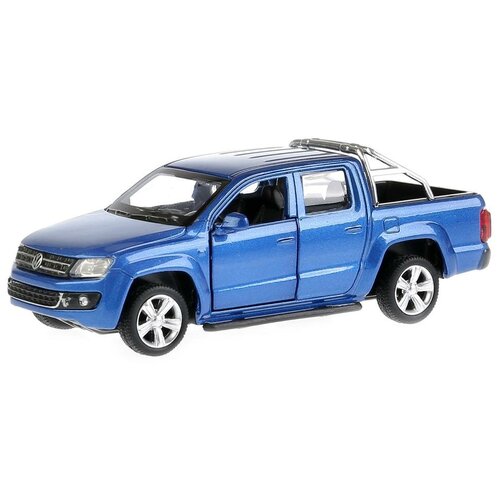 Внедорожник ТЕХНОПАРК Volkswagen Amarok (67336) 1:46, 11.4 см, синий