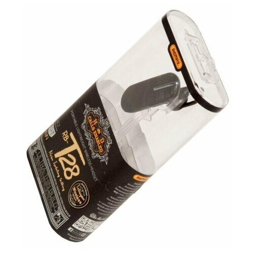 Беспроводные наушники REMAX RB-T28 Headset Bluetooth 80 мАч черный 140400₽