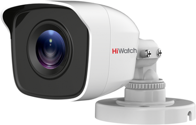 Видеокамера HD-TVI 2Мп уличная цилиндрическая с EXIR-подсветкой до 20м (DS-T200 (B) (3.6 mm) | код 300511994 | HiWatch (4шт. в упак.)