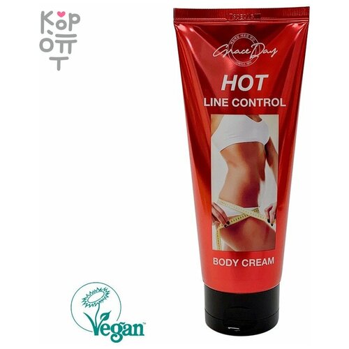 Grace Day Антицеллюлитный крем для похудения коррекции фигуры согревающий Hot Line Control Body Cream 200 мл Корейская косметика