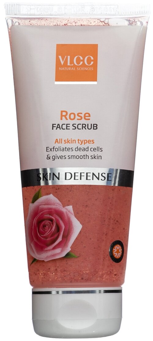 VLCC скраб для лица Skin Defense Rose Face Scrub, 80 мл