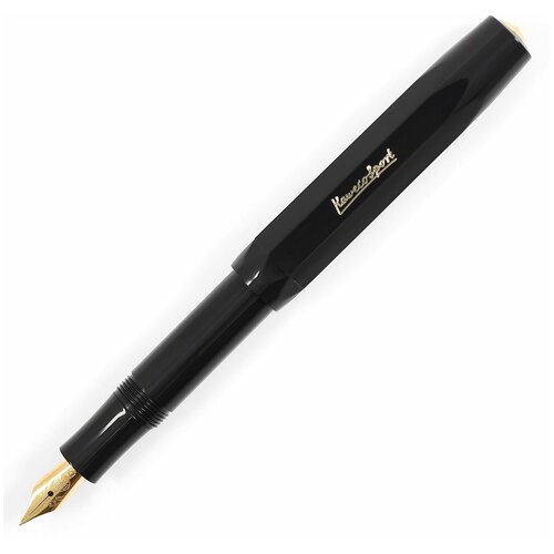 ручка перьевая classic sport f 0 7 мм черный kaweco Перьевая ручка Kaweco Ручка перьевая KAWECO CLASSIC Sport F 0.7мм, черный