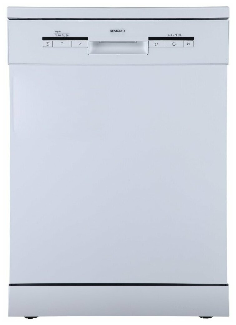 Посудомоечная машина 60 см Kraft KF-FDM604D1201W, белый