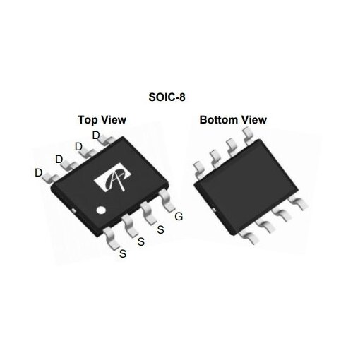 Микросхема AO4478 N-Channel MOSFET 30V 9A SO-8