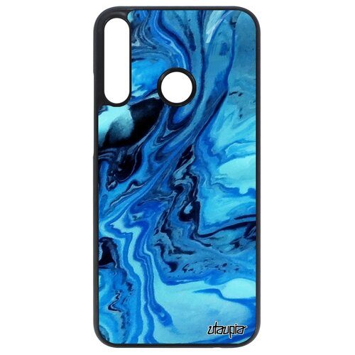 фото Чехол для телефонов huawei p40 lite e, "волны" живопись текстура utaupia