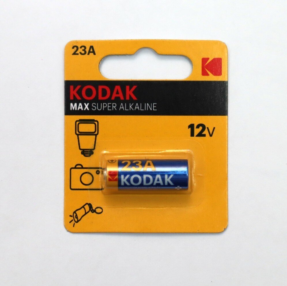 Батарейка Kodak Max Super Alkaline 23A, в упаковке: 1 шт.