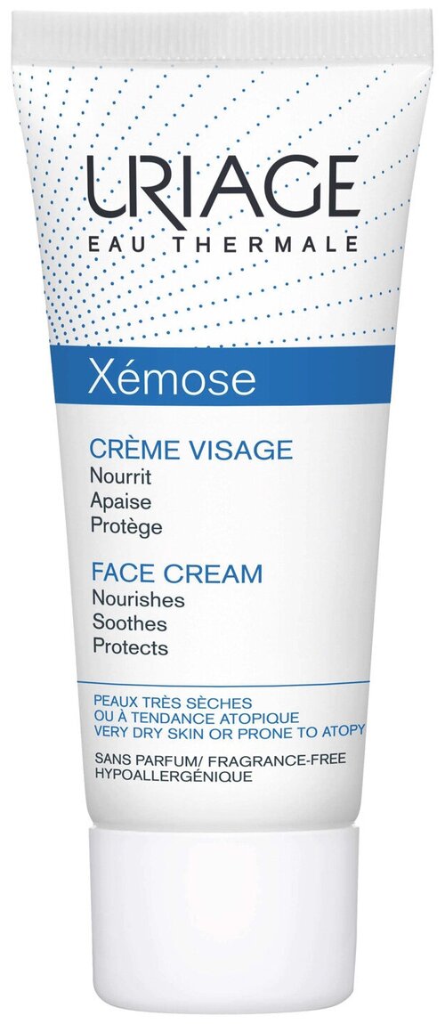 Uriage Xemose Face Cream Крем питательный для лица, 40 мл