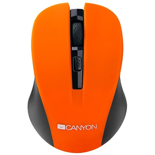 Беспроводная мышь Canyon MW-1, 800/1000/1200DPI, 3 кнопки+колесо прокрутки, зеленый