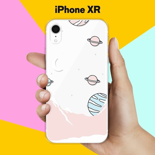 Силиконовый чехол Горы и планеты на Apple iPhone Xr силиконовый чехол горы и лес на apple iphone 8