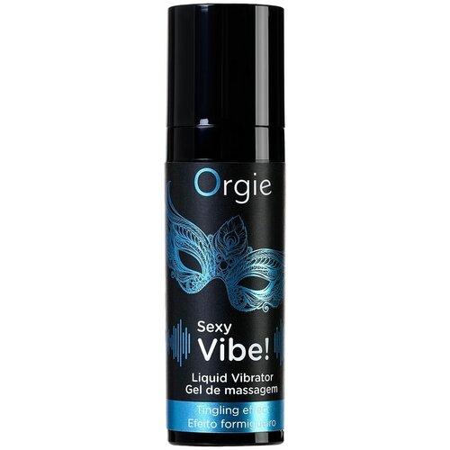 Гель для массажа ORGIE Sexy Vibe Liquid Vibrator с эффектом вибрации - 15 мл. vibrating bullet lipstick vibrator vaginal mini vibro bullet small vibrator clitoris stimulator nipple adult sex toys for woman