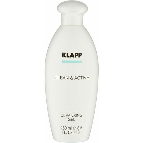 Очищающий гель для лица KLAPP Clean and Active 250 мл