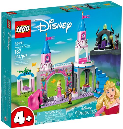 Конструктор LEGO Disney Princess 43211 Auroras Castle, 187 дет.