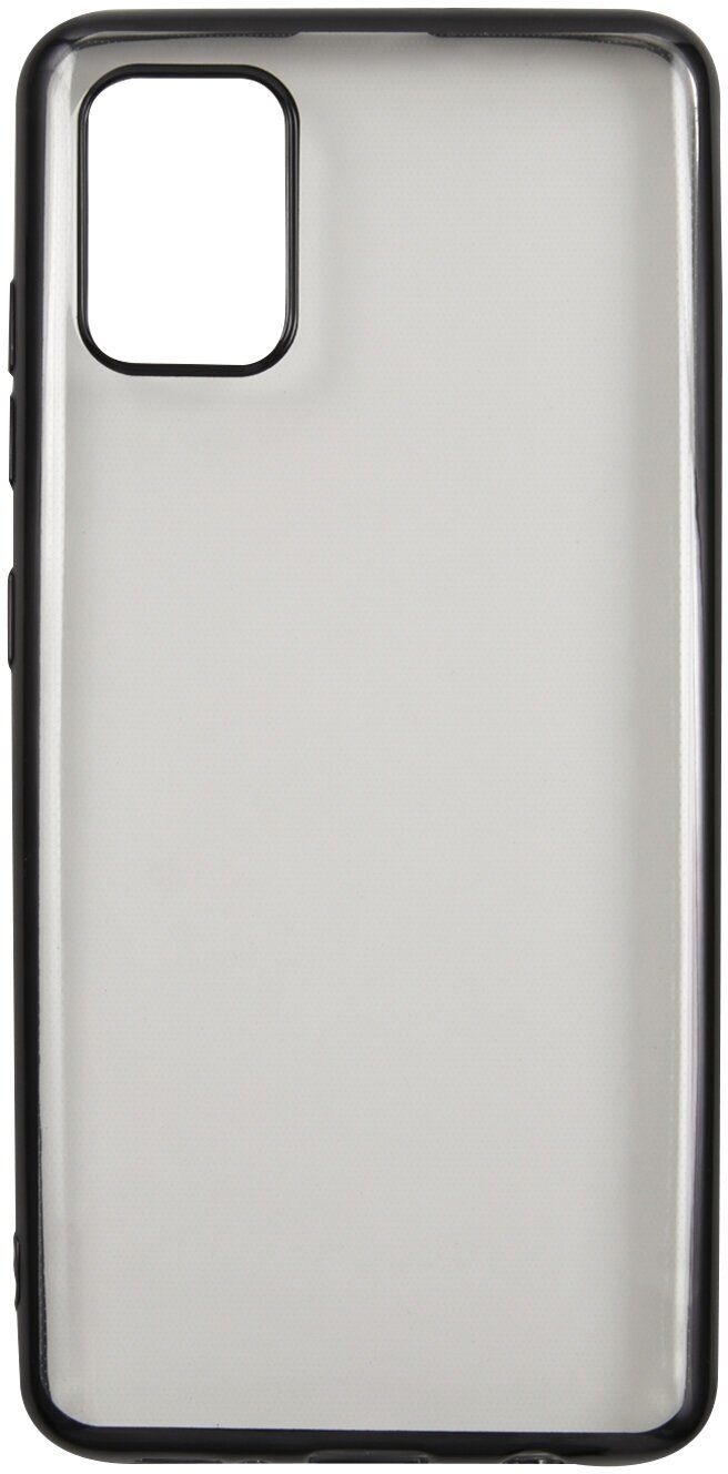 Накладка на Samsung Galaxy A51 (A515)/Силиконовый чехол для Samsung/Бампер на Самсунг Гэлакси А51 (А515)/Защита от царапин/Чехол накладка черная рамка