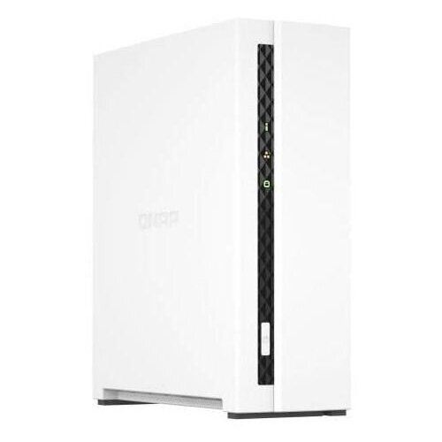 Сетевое хранилище NAS Qnap TS-133 1-bay настольный Cortex-A55 RK3566 smb qnap ts 864eu 4g nas 8 tray 3 5 2 5 w o hdd 4 core intel celeron n5105 n5095 2 0 ghz 2 9 ghz 4gb ddr4 1x4gb up to 16gb 2x8gb 2x2 5gbe