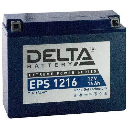 Мото аккумулятор DELTA EPS1216